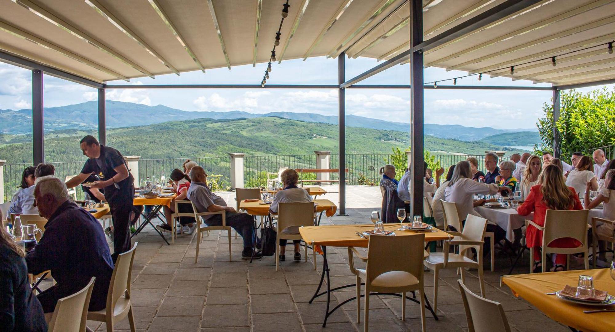 Terra Di Michelangelo Villa Caprese Michelangelo Bagian luar foto